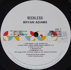 Adams, Bryan - Reckless