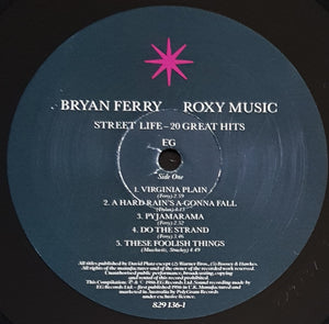 Bryan Ferry / Roxy Music - Street Life - 20 Great Hits