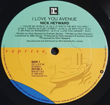 Load image into Gallery viewer, Nick Heyward - I Love You Avenue