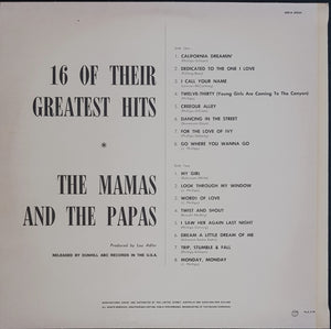Mamas & Papas - 16 Of Their Greatest Hits