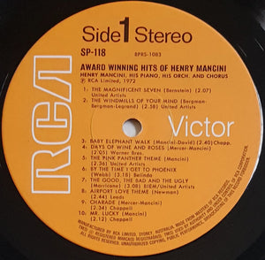 Henry Mancini - Award-Winning Hits Of