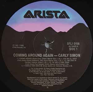 Simon, Carly - Coming Around Again