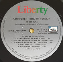 Load image into Gallery viewer, Buzzcocks - A Different Kind Of Tension