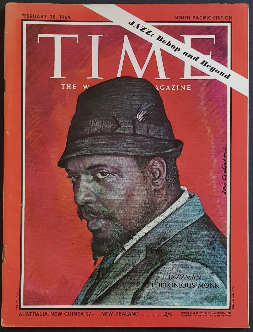 Thelonious Monk - Time February 28, 1964 - South Pacific Edition