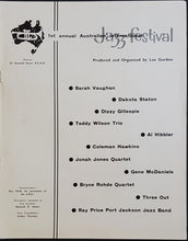 Load image into Gallery viewer, V/A - 1st Annual Aust. International Jazz Festival 1960