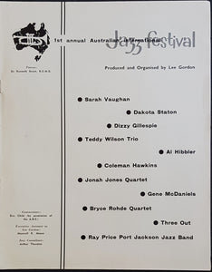V/A - 1st Annual Aust. International Jazz Festival 1960
