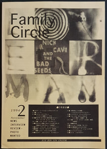 Nick Cave & The Bad Seeds - Ich Bin Ein Enzym 2 November 1994