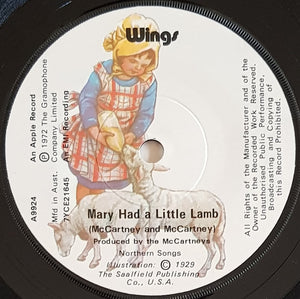 Wings- Mary Had A Little Lamb