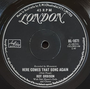 Roy Orbison - Only The Lonely (Know The Way I Feel)