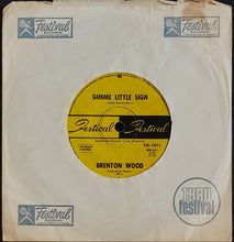 Load image into Gallery viewer, Wood, Brenton - Gimme Little Sign