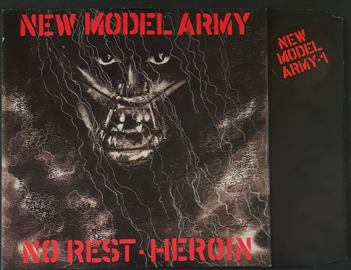 New Model Army - No Rest / Heroin – Vicious Sloth Collectables