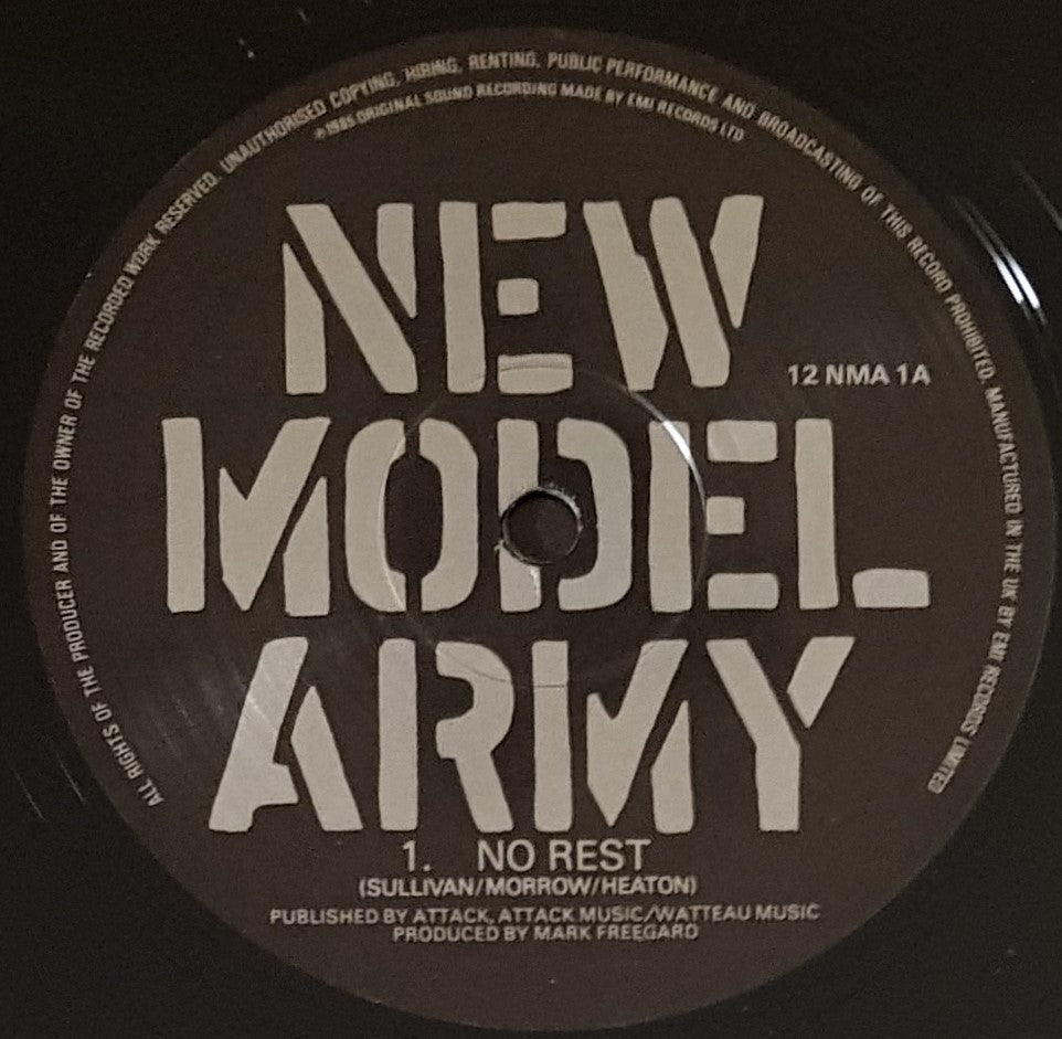 New Model Army - No Rest / Heroin – Vicious Sloth Collectables