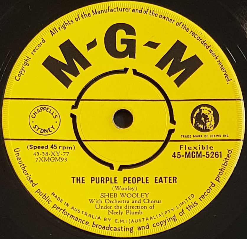 Sheb Wooley - The Purple People Eater – Vicious Sloth Collectables