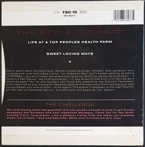 Style Council - Life At A Top Peoples Health Farm