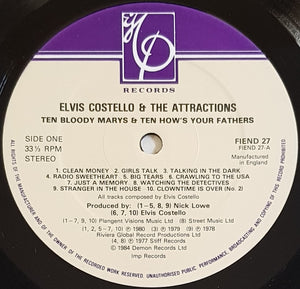 Elvis Costello - Ten Bloody Marys & Ten How's Your Fathers