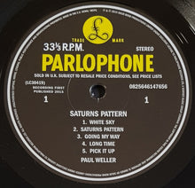 Load image into Gallery viewer, Weller, Paul- Saturns Pattern