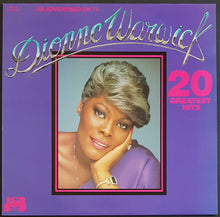 Load image into Gallery viewer, Dionne Warwick - 20 Greatest Hits