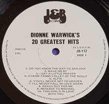 Load image into Gallery viewer, Dionne Warwick - 20 Greatest Hits