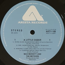 Load image into Gallery viewer, Max Merritt &amp; The Meteors - A Little Easier