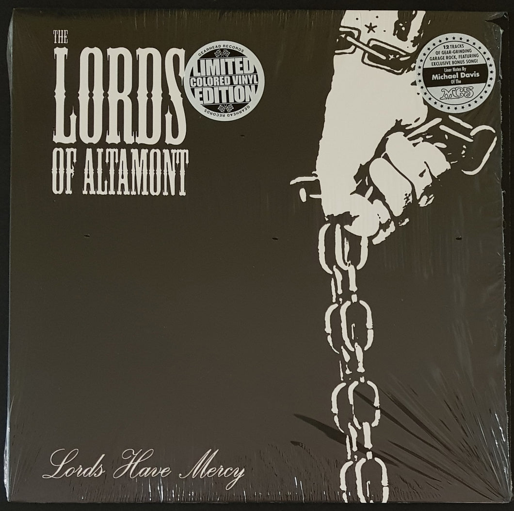 Lords Of Altamont - Lords Have Mercy - Clear Vinyl