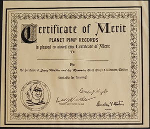 Mummies - The Legend Of Sleepy Hollow - Gold Vinyl