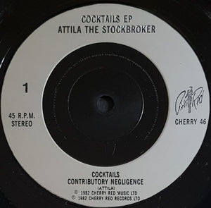 Attila The Stockbroker - Cocktails EP