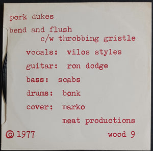 Pork Dukes - Bend And Flush