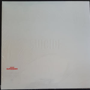 Suicide - Surrender - Red Vinyl