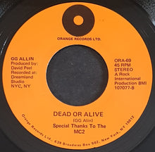 Load image into Gallery viewer, G.G. Allin - Gimme Some Head