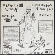 Load image into Gallery viewer, G.G. Allin And Bulge - Legalize Murder