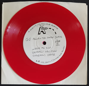 G.G. Allin And The Murder Junkies - Watch Me Kill - Red Vinyl