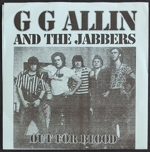 G.G. Allin And The Jabbers - Out For Blood