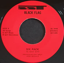 Load image into Gallery viewer, Black Flag - Six Pack - Reissue