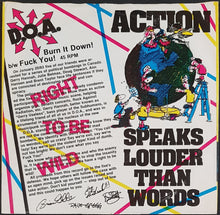 Load image into Gallery viewer, D.O.A - Right To Be Wild - Reissue