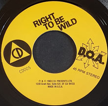 Load image into Gallery viewer, D.O.A - Right To Be Wild - Reissue
