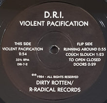 Load image into Gallery viewer, D.R.I - Violent Pacification