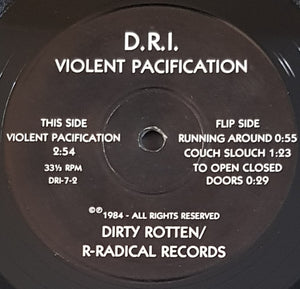D.R.I - Violent Pacification