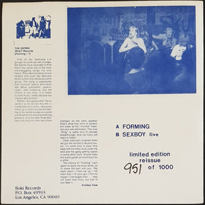 Germs - Forming - Reissue