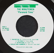 Load image into Gallery viewer, Minutemen - Paranoid Time