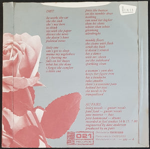 Au Pairs - Diet
