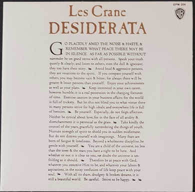 Crane, Les - Desiderata
