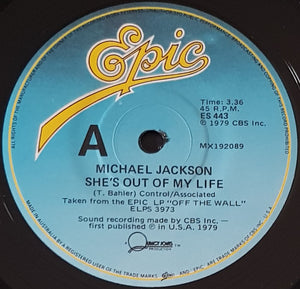 Jackson, Michael - She's Out Of My Life