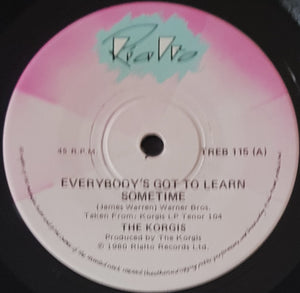 Korgis - Everybody's Got To Learn Sometime