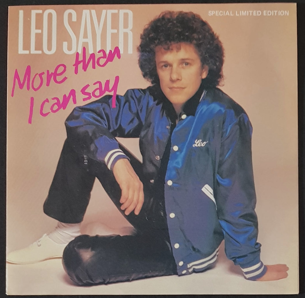 Leo Sayer - More Than I Can Say