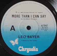 Load image into Gallery viewer, Leo Sayer - More Than I Can Say