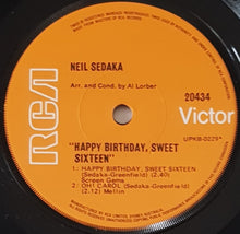 Load image into Gallery viewer, Neil Sedaka - Happy Birthday, Sweet Sixteen