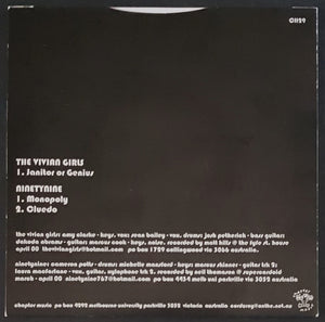 Vivian Girls - / Ninetynine - Split 45