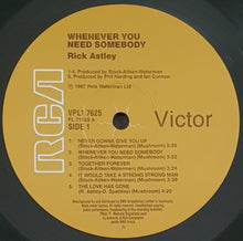 Load image into Gallery viewer, Rick Astley - Whenever You Need Somebody