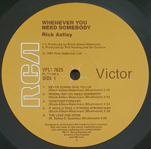 Rick Astley - Whenever You Need Somebody