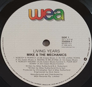 Mike & The Mechanics- Living Years